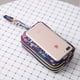 thumbnail image 4 of Cartera de lona de tres capas para mujer, cartera larga, bolso de mano para mujer, monedero de gran capacidad, bolso informal para teléfono móvil, 4 of 6