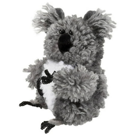 Cuddly Pom Kits - Koala, Includes: yarn pom poms in sizes and colors need for project By