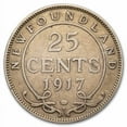 thumbnail image 2 of 1917-1919 Newfoundland Silver 25 Cents Avg Circ, 2 of 2