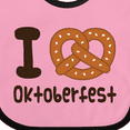 thumbnail image 4 of Inktastic I Love Oktoberfest Boys or Girls Baby Bib, 4 of 4