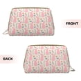 thumbnail image 3 of Gaeub Rabbit Printed Travel Cosmetic Bag,Makeup Bag, Large Capacity Toiletry Bag for Women, Portable Pouch Make Up Organizer with Zipper and Divider, 3 of 8