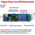 thumbnail image 5 of DC 12V Adjustable Timer Delay Turn OFF Module Timing Relay Time Switch 1~10sec, Delay Off Switch Module, Timer Relay Module, 5 of 8
