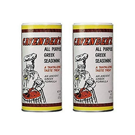 Cavender's All Purpose Greek Seasoning - 8 oz (pack of 2)