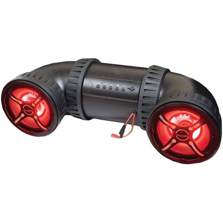 BAZOOKA ATV-TUBE UT8200RL 450W Bluetooth ATV/Marine Speaker System, 8