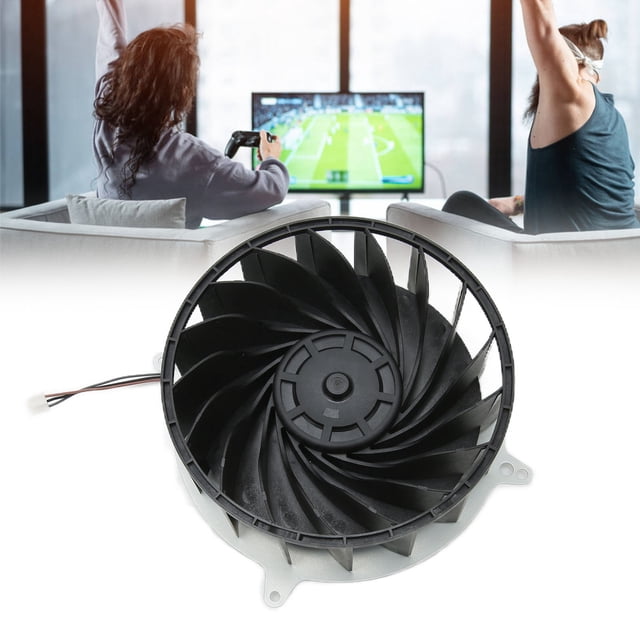 Reemplazo Interno Del Ventilador De Refrigeración 17 Cuchillas Enfriador De Consola De Juegos Para Consola 12V 1.9A