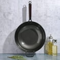 thumbnail image 6 of Gibson Home Stargaze Debossed 13" Carbon Steel Wok, 6 of 6