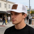 thumbnail image 2 of WAYUTE Father's Day Baseball Caps Mens Breathable Mesh Adjustable Snapback Hat Sporty Style Performance Casual Summer, 2 of 4