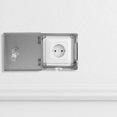 thumbnail image 3 of KAKOWELY Stainless Steel Electrical Box Weatherproof Outlet Protector Switch Protection Covers Ideal For Home Offices,4.72X"X4.72"X2.56", 3 of 4