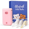 thumbnail image 1 of Portable Labeler Bluetooth Bear Label Maker, Wireless Mini Thermal Label Printer, Name Price Expiration Date Sticker Tags Printer for Home Office and Store Organization-Pink, 1 of 6