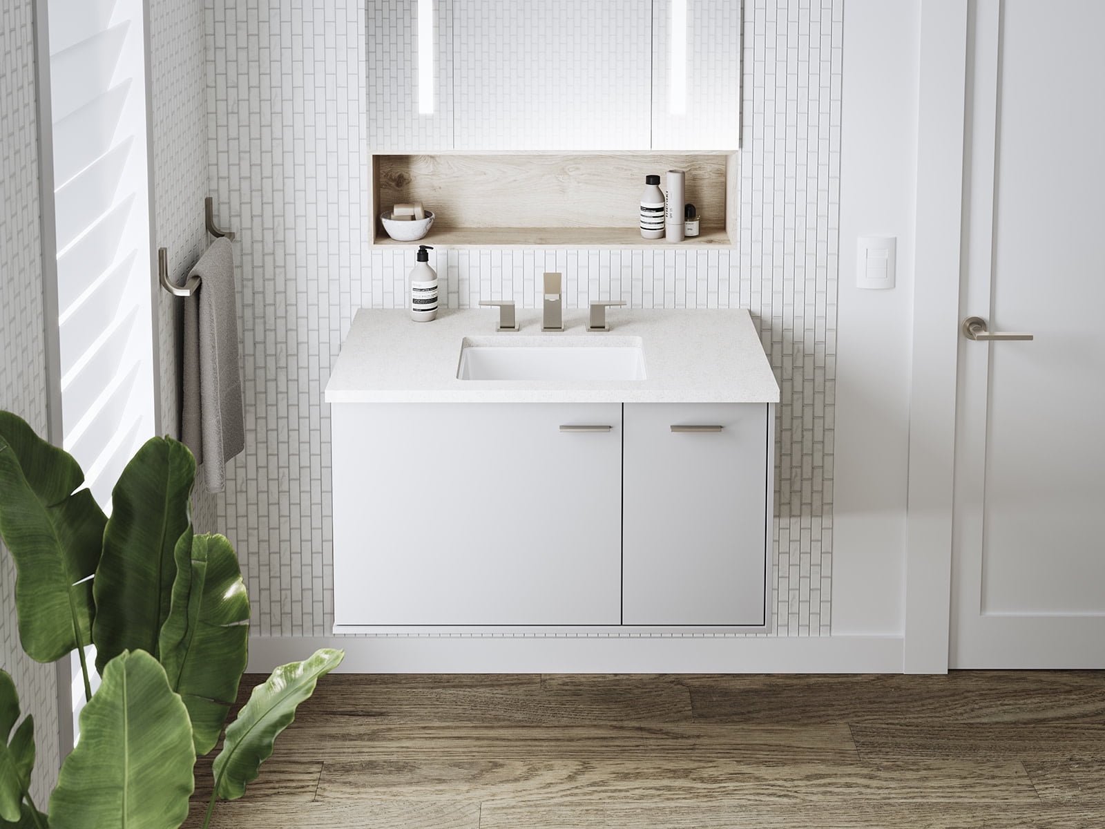 KOHLER K-8189 Verticyl Rectangle under-mount bathroom sink