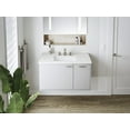 thumbnail image 6 of Kohler K-8189-0 Verticyl Rectangular Undermount Bathroom Sink White, 6 of 7