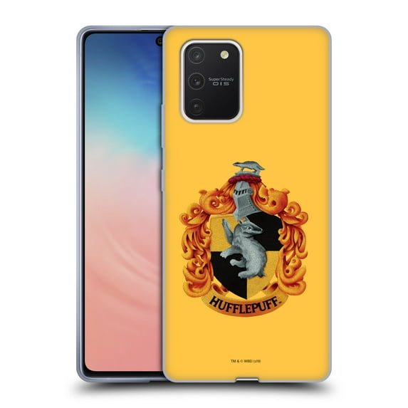 Head Case Designs Officially Licensed Harry Potter Chamber Of Secrets I Hufflepuff Crest Soft Gel Case Compatible with Samsung Galaxy S10 Lite