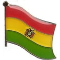 thumbnail image 2 of Pack of 50 Bolivia Flag Lapel Pins, Bolivian Pin Badge, 2 of 4