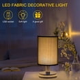 thumbnail image 2 of Lámpara de escritorio USB, luz blanca cálida, luz nocturna para dormitorio, sala de estar, oficina, estudio Hugtrwg Para estrenar, 2 of 7
