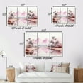 thumbnail image 4 of Designart "Sahara Dreams Desert Majesty" Landscapes Metal Art Print Set, 4 of 5