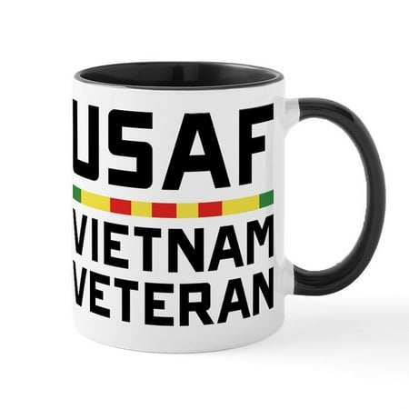 

CafePress - USAF Vietnam Veteran - 11 oz Ceramic Mug - Novelty Coffee Tea Cup