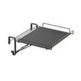 thumbnail image 3 of Estante de almacenamiento para puerta de gabinete, organizador de puerta de gabinete, plegable, fácil de limpiar, multiusos, estante de almacenamiento Negro, 3 of 9