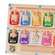 thumbnail image 2 of Tablero a juego de colores, juguete educativo Montessori, laberinto de números, juguetes para niños, 2 of 7