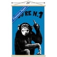 thumbnail image 3 of Chimpy - You're Number One Wall Poster with Wooden Magnetic Frame, 22.375" x 34", 3 of 3