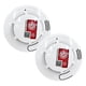 thumbnail image 3 of Alarma Con Sensor Humo 2 Uds. Baterías Incendio Sensible Detector, 3 of 5