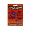 Fibre-Craft Strawberry Foam & Sticker Jewelry Kit, 18 Piece
