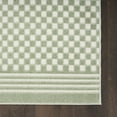 thumbnail image 4 of Nourison Casual 6'7" x 9'2" Green Modern Indoor Rug, 4 of 7