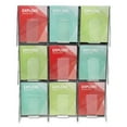 deflecto 9Pocket Wall Mount Literature Racks