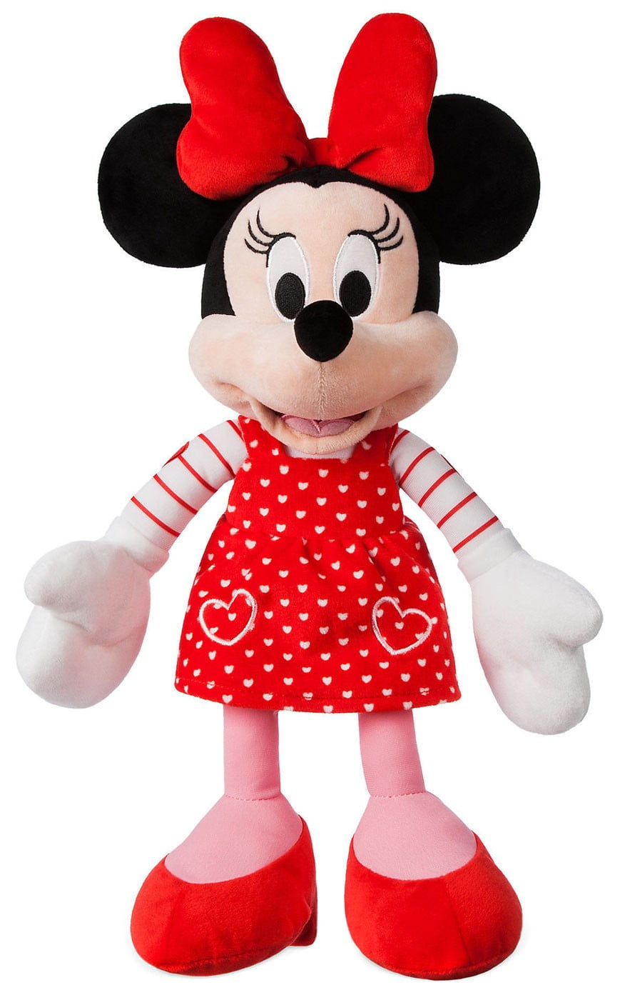 Valentine Small Minnie Mouse Stuffed Animal Disney-Minnie And