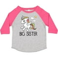 thumbnail image 3 of Inktastic Big Sister Unicorn Girls Toddler T-Shirt, 3 of 5