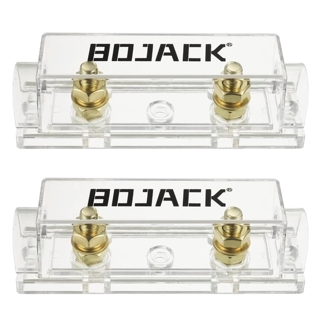 BOJACK Clear Shell ANL Fuse Holder for Audio and Video System(Pack of 2 Pcs )