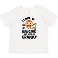 thumbnail image 3 of Inktastic Monkey I Love Hanging out with My Grammy Boys or Girls Baby T-Shirt, 3 of 5