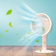 thumbnail image 5 of Portable Automatic Wireless USB Fan, 5 Speed Super Strong Wind, Mute Fan for Home Office Bedroom Kitchen, Foldable, Rechargeable Battery, Adjustable Angle, Quiet Operation, Outdoor Camping, 5 of 6