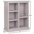 thumbnail image 6 of SAFAVIEH Maralah Country Transitional Bookcase with 5 Shelves, Quartz Grey, 6 of 7