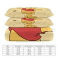 thumbnail image 3 of Winnie The Pooh 3-piece Queen bedding set, soft and skin-friendly for girls, 3 of 8