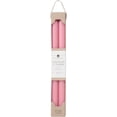 thumbnail image 1 of Northern Lights Candles - 12" 2PK Premium Tapers, Soft Pink - 72882, 1 of 4
