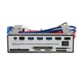 thumbnail image 1 of Panel frontal multimedia para PC, panel multimedia NGFF M.2 Conector del panel frontal Panel multimedia para PC Acabado de lujo, 1 of 8