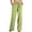 *2-Green, variant on VBVC Women's Drawstring Linen-Cotton Pants,Pull On Trousers For Women,Ladies Breathable Sweatpants with Side Pockets,Green,Size XXXL