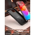 thumbnail image 4 of Poetic Neon Case for iPhone 15, Dual Layer Heavy Duty Drop Protection, Black, 4 of 6