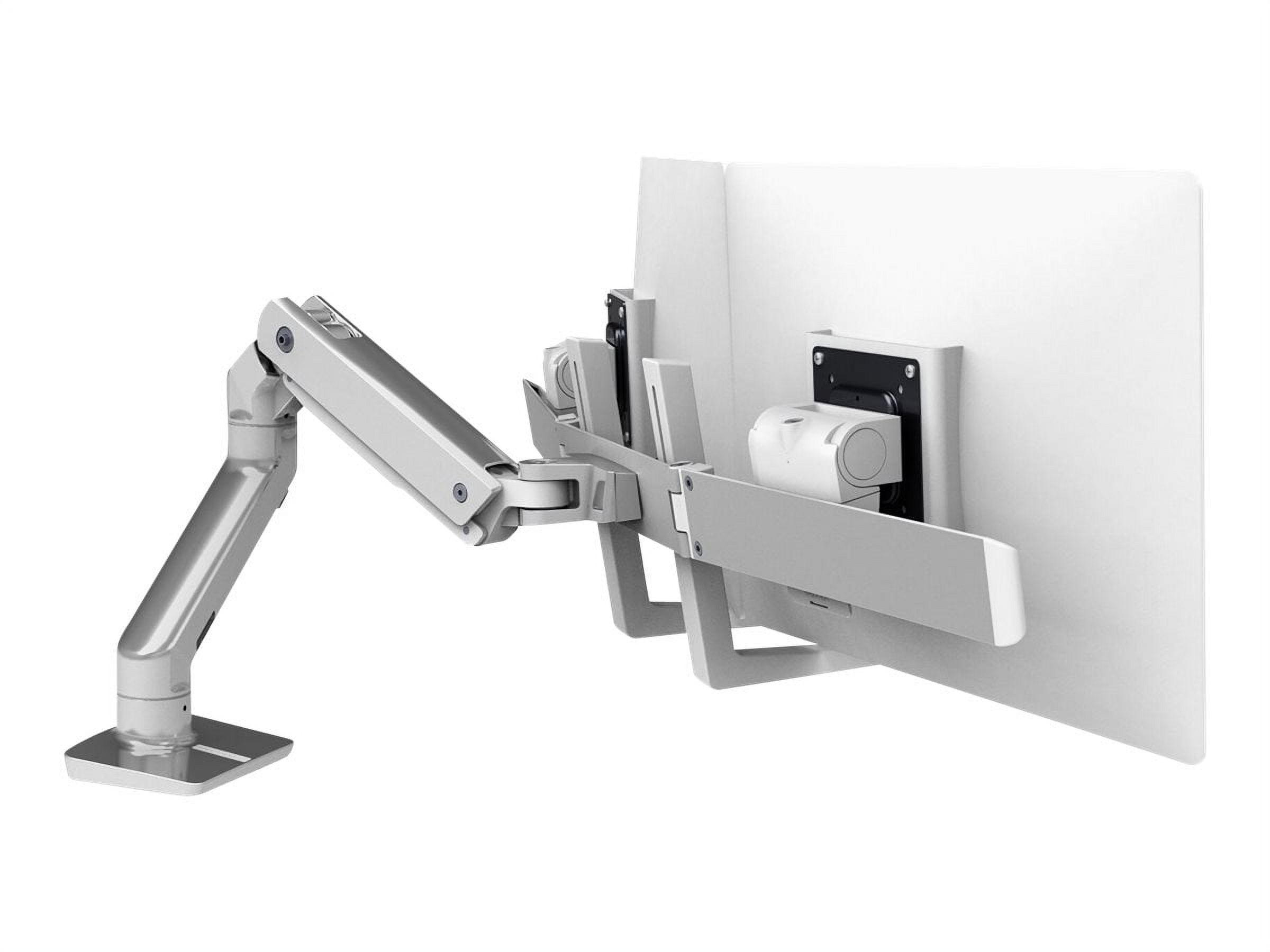 Ergotron HX Desk Dual Monitor Arm for 32" Monitors (Polished Aluminum)