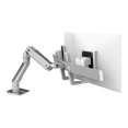 thumbnail image 2 of Ergotron HX Desk Dual Monitor Arm for 32" Monitors (Polished Aluminum), 2 of 6