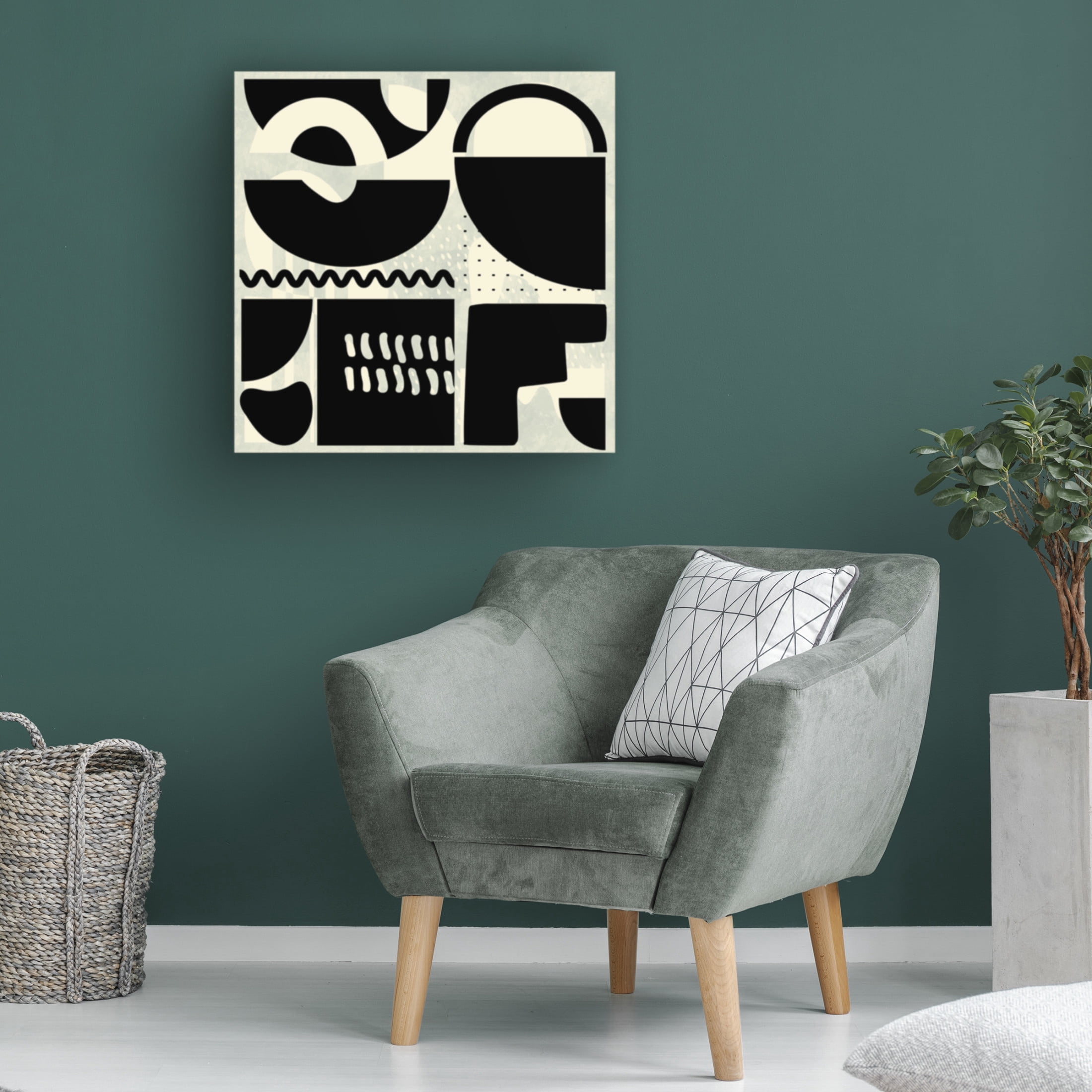 Trademark Fine Art Ana Rut Bre Quadrate Sw2 Canvas Wall Art