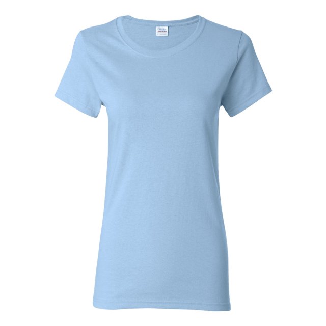 Heavy Cotton Women’s T-Shirt, S, Light Blue