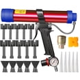 thumbnail image 1 of Colle Pneumatique Réglable pour Verre Outil en Caoutchouc d'Air 310ml Applicateur de Scellant Dur, 1 of 7