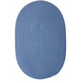 thumbnail image 1 of Colonial Mills Rug BR55R072X072 Boca Raton - Blue Ice 6 ft. round Braided Rug, 1 of 1