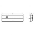 thumbnail image 2 of AFX Led T5L 33-inch ADA White LED Under Cabinet, White Acrylic Shade, 2 of 2