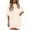 Beige, variant on Women's Two Piece Lounge Set 2025 Summer Casual Oversized Crewneck Shirts Biker Shorts Matching Airport Travel Outfit
