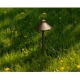 thumbnail image 6 of GKOplus Solid Brass Pathway Lights, Low Voltage LED Landscape Path Light, Outdoor Waterproof Accent Light, 12V AC/DC, 2700K Warm White, with 3W G4 LED Bulb & Large Rugged Slot Spike, 2 Pack, 6 of 6