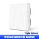thumbnail image 1 of Interruptor de pared Aqara D1 ZigBee Control remoto de luz inteligente inalámbrico, 1 of 8