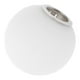 thumbnail image 3 of Pantalla de lámpara esférica redonda de cristal esmerilado blanco lechoso con base de rosca G9. Elegante pantalla para lámparas colgantes y de techo., 3 of 8