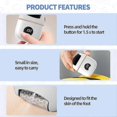 thumbnail image 3 of Electric Foot File Hard Skin Remover, Rechargeable Callus Remover with Lights, Portable Foot Repair Tool, 3 of 5